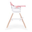Fotelik krzesełko do karmienia dzieci 2w1 różowy ECOTOYS ECOTOYS