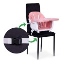 Fotelik krzesełko do karmienia dzieci 2w1 różowy ECOTOYS ECOTOYS