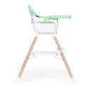 Fotelik krzesełko do karmienia dzieci 2w1 zielony ECOTOYS ECOTOYS