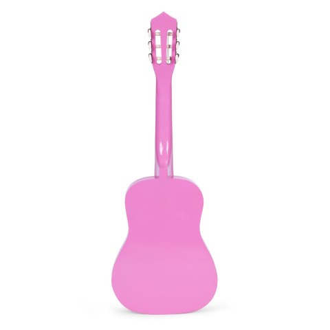 Gitara dla dzieci różowa duża - 34` drewniana 6 strun metalowe i nylonowe ECOTOYS ECOTOYS Gitara dla dzieci różowa duża - 34` drewniana 6 strun metalowe i nylonowe ECOTOYS ECOTOYS