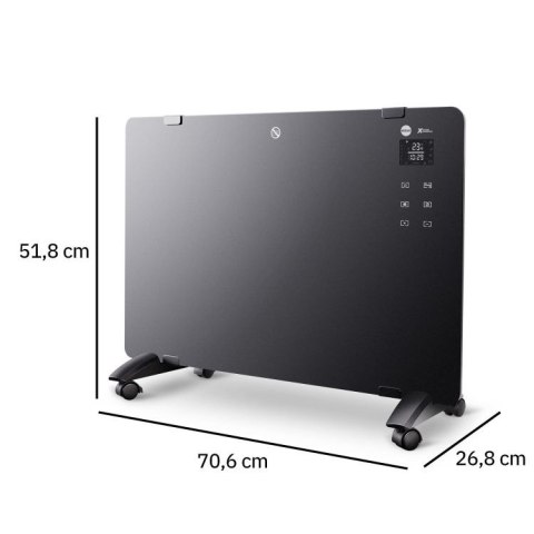 Grzejnik konwektorowo-radiacyjny Eldom HC500C 1500 W ELDOM Grzejnik konwektorowo-radiacyjny Eldom HC500C 1500 W ELDOM