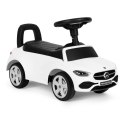 Jeździk autko Mercedes C CLASS interaktywna kierownica dźwięki biały MULTISTORE
