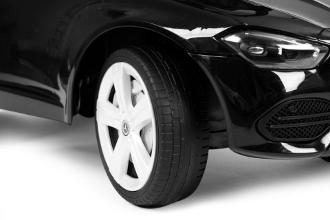 Jeździk autko Mercedes C CLASS interaktywna kierownica dźwięki czarny MULTISTORE Jeździk autko Mercedes C CLASS interaktywna kierownica dźwięki czarny MULTISTORE