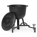 Kociołek żeliwny stojący 10L garnek myśliwski ognisko grill MultiGarden MultiGarden
