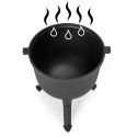 Kociołek żeliwny stojący 10L garnek myśliwski ognisko grill MultiGarden MultiGarden