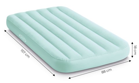 Materac dmuchany dla dzieci do spania 157x88x18 niebieski INTEX 66803 INTEX Materac dmuchany dla dzieci do spania 157x88x18 niebieski INTEX 66803 INTEX