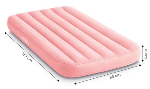 Materac dmuchany dla dzieci do spania 157x88x18 różowy INTEX 66803 INTEX Materac dmuchany dla dzieci do spania 157x88x18 różowy INTEX 66803 INTEX
