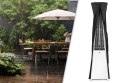 Ogrzewacz parasol gazowy grzejnik 13 kW srebrny szklany na ogród patio reduktor wąż pokrowiec MultiGarden MultiGarden