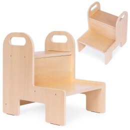 Pomocnik kuchenny kitchen helper schodki dla dzieci sklejka ECOTOYS ECOTOYS