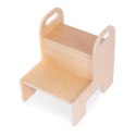 Pomocnik kuchenny kitchen helper schodki dla dzieci sklejka ECOTOYS ECOTOYS