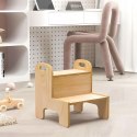 Pomocnik kuchenny kitchen helper schodki dla dzieci sklejka ECOTOYS ECOTOYS