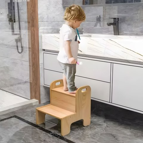 Pomocnik kuchenny kitchen helper schodki dla dzieci sklejka ECOTOYS ECOTOYS Pomocnik kuchenny kitchen helper schodki dla dzieci sklejka ECOTOYS ECOTOYS
