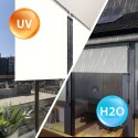 Roleta markiza pionowa zwijana na korbkę balkon taras altana beżowa MultiGarden MultiGarden