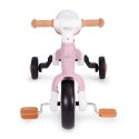 Rower rowerek biegowy z pedałami - treningowy kółka boczne 3w1 różowy ECOTOYS ECOTOYS
