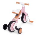 Rower rowerek biegowy z pedałami - treningowy kółka boczne 3w1 różowy ECOTOYS ECOTOYS