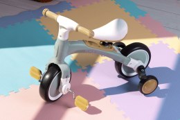 Rower rowerek biegowy z pedałami - treningowy kółka boczne 3w1 zielony ECOTOYS ECOTOYS