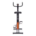 Rowerek treningowy rower stacjonanry fitness mechaniczny licznik komputer płynna regulacja - pomarańczowy ModernHome ModernHome