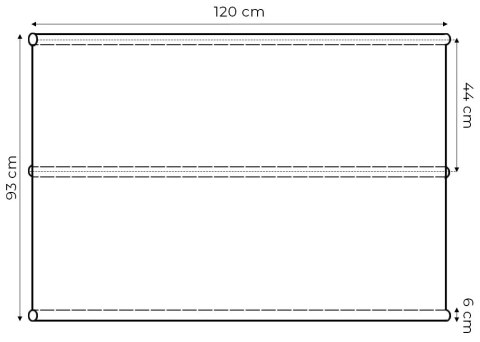 Siedzisko podkład do huśtawki ogrodowej 120x93 cm szare MultiGarden MultiGarden Siedzisko podkład do huśtawki ogrodowej 120x93 cm szare MultiGarden MultiGarden