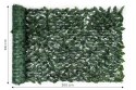 Sztuczny bluszcz żywopłot 300x100 cm zielona osłona na balkon maskująca MultiGarden