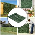 Sztuczny bluszcz żywopłot 300x100 cm zielona osłona na balkon maskująca MultiGarden