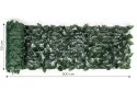 Sztuczny bluszcz żywopłot 500x50 cm zielona osłona na balkon maskująca MultiGarden