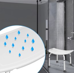 Taboret krzesełko prysznicowy łazienkowe rehabilitacyjne ModernHome ModernHome