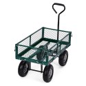 Wózek transportowy ogrodowy 200 kg otwierane burty duże pompowane koła MultiGarden MultiGarden