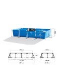 Basen ogrodowy stelażowy 450x220x84 7127L INTEX 28273 INTEX