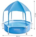 Basen stelażowy okrągły brodzik z daszkiem dla dzieci 183x38 cm INTEX 28209 INTEX