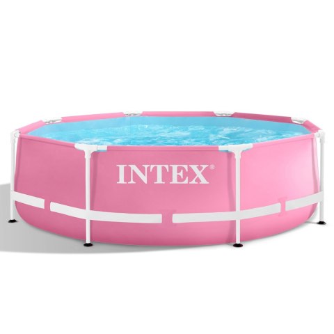 Basen stelażowy okrągły dla dzieci 244x76 cm różowy INTEX 28290 INTEX Basen stelażowy okrągły dla dzieci 244x76 cm różowy INTEX 28290 INTEX