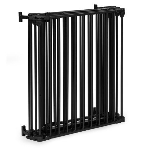 Bramka kojec barierka ochronna dla dzieci i zwierząt 5 paneli 60 cm metal czarny ECOTOYS ECOTOYS Bramka kojec barierka ochronna dla dzieci i zwierząt 5 paneli 60 cm metal czarny ECOTOYS ECOTOYS