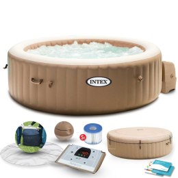 Nadmuchiwane jacuzzi hydromasaż 4 os. 196x71 cm akcesoria premium INTEX 28426 INTEX