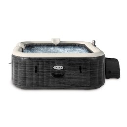 Nadmuchiwane jacuzzi kwadratowe hydromasaż 6 os. 196x71 cm akcesoria premium INTEX 28452 INTEX