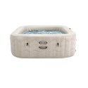 Nadmuchiwane jacuzzi kwadratowe hydromasaż 6 os. 196x71 cm akcesoria premium INTEX 28472 INTEX