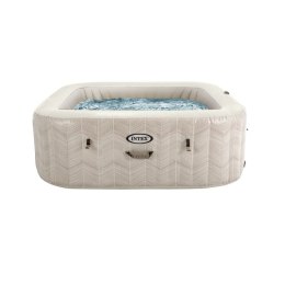 Nadmuchiwane jacuzzi kwadratowe hydromasaż 6 os. 196x71 cm akcesoria premium INTEX 28472 INTEX