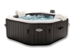Nadmuchiwane jacuzzi ośmiokątne hydromasaż 4 os. 180x71 cm akcesoria premium INTEX 28458 INTEX