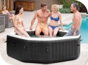 Nadmuchiwane jacuzzi ośmiokątne hydromasaż 4 os. 180x71 cm akcesoria premium INTEX 28458 INTEX