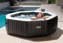 Nadmuchiwane jacuzzi ośmiokątne hydromasaż 6 os. 218x71 cm akcesoria premium INTEX 28462 INTEX