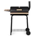 Duży grill ogrodowy z termometrem komin 3 półki koła MultiGarden MultiGarden
