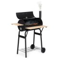 Duży grill ogrodowy z termometrem komin 3 półki koła MultiGarden MultiGarden