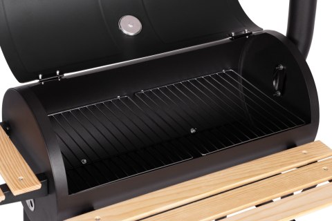 Duży grill ogrodowy z termometrem komin 3 półki koła MultiGarden MultiGarden Duży grill ogrodowy z termometrem komin 3 półki koła MultiGarden MultiGarden