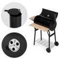 Duży grill ogrodowy z termometrem komin 3 półki koła MultiGarden MultiGarden