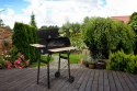 Duży grill ogrodowy z termometrem komin 3 półki koła MultiGarden MultiGarden
