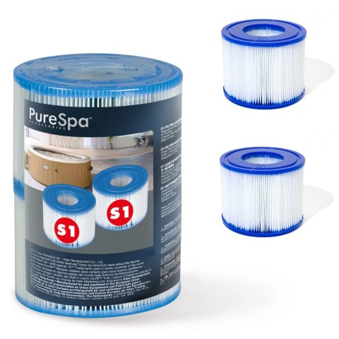 Filtry S1 komplet 2szt zestaw Pure SPA INTEX 29001 INTEX Filtry S1 komplet 2szt zestaw Pure SPA INTEX 29001 INTEX