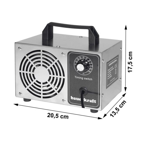 Generator ozonu ozonator oczyszczacz powietrza 60g/h timer 120W LONGWELL INDUSTRIAL LTD Generator ozonu ozonator oczyszczacz powietrza 60g/h timer 120W LONGWELL INDUSTRIAL LTD