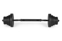 Hantle regulowane 2x20 kg sztanga zestaw 40 kg gryf kettlebell MULTISTORE