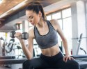 Hantle sześciokątne zestaw 2x1 kg ciężarki do ćwiczeń obciążniki fitness szare ModernHome ModernHome