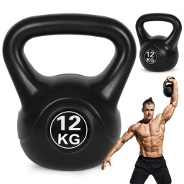 Kettlebell kettle 12 kg do ćwiczeń hantla kula odważnik obciążenie ciężar fitness ModernHome ModernHome