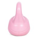 Kettlebell kettle 12 kg do ćwiczeń hantla kula odważnik obciążenie ciężar fitness różowy ModernHome ModernHome