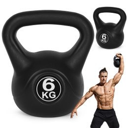 Kettlebell kettle 6 kg do ćwiczeń hantla kula odważnik obciążenie ciężar fitness ModernHome ModernHome